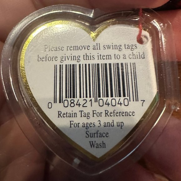 Ty Beanie Babies Lucky The Ladybug - NWT - Picture 9 of 9